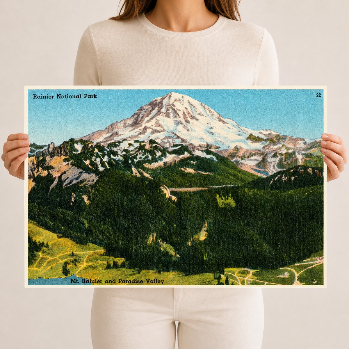 Mount Rainier National Park, WA: Rainier National Park, Mt. Rainier and Paradise Valley
