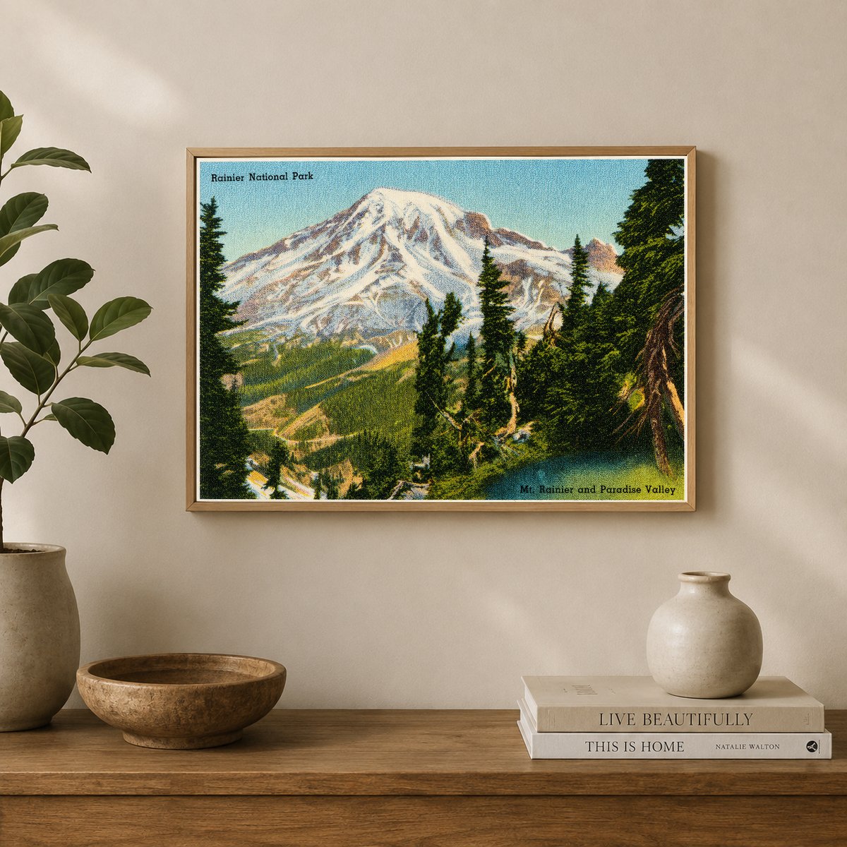 Mount Rainier National Park, WA: Rainier National Park, Mt. Rainier and Paradise Valley