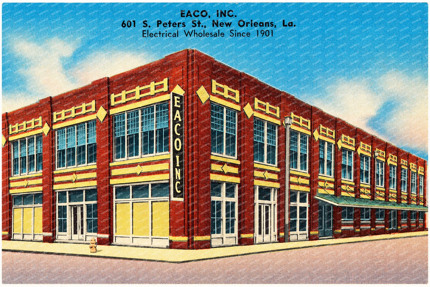New Orleans, LA: Eaco, Inc., 601 S. Peters St.
