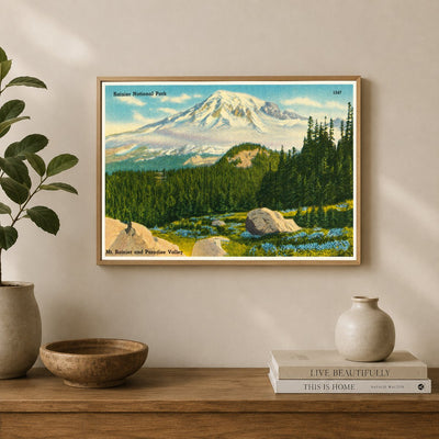 Mount Rainier National Park, WA: Rainier National Park, Mt. Rainier and Paradise Valley