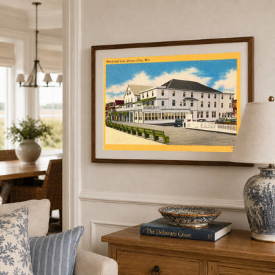 Maryland Inn, Ocean City, MD — Vintage Maryland Postcard