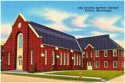 Fulton, MS: The Fulton Baptist Church