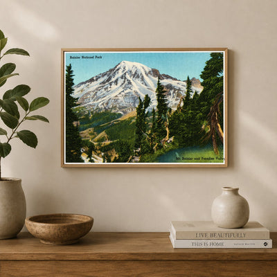 Mount Rainier National Park, WA: Rainier National Park, Mt. Rainier and Paradise Valley