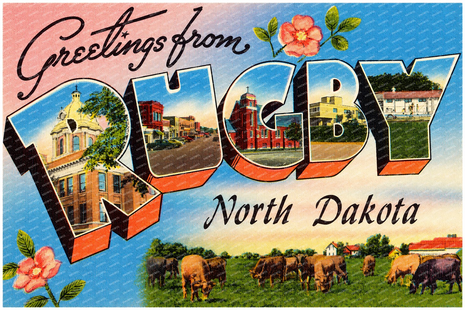 Rugby, ND: Greetings from Rugby