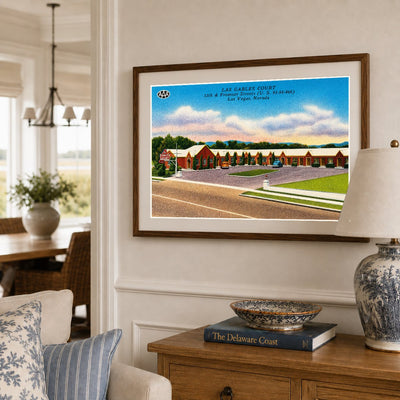 Las Vegas, NV: Las Gables Court, 13th & Fremont Streets (U.S. 93 - 95 - 466)