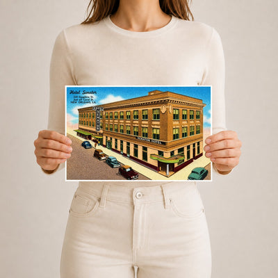 New Orleans, LA: Hotel Senator, 210 Dauphine St., just off Canal St.