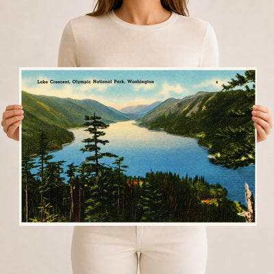 Crescent, Lake, WA: Lake Crescent, Olympic National Park