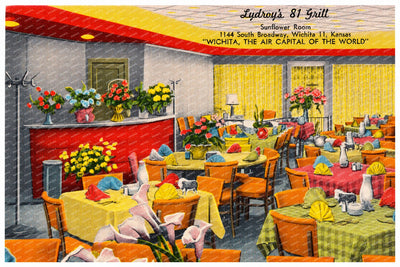 Wichita, KS: Lydroy's 81 Grill, Sunflower Room, 1144 South Broadway