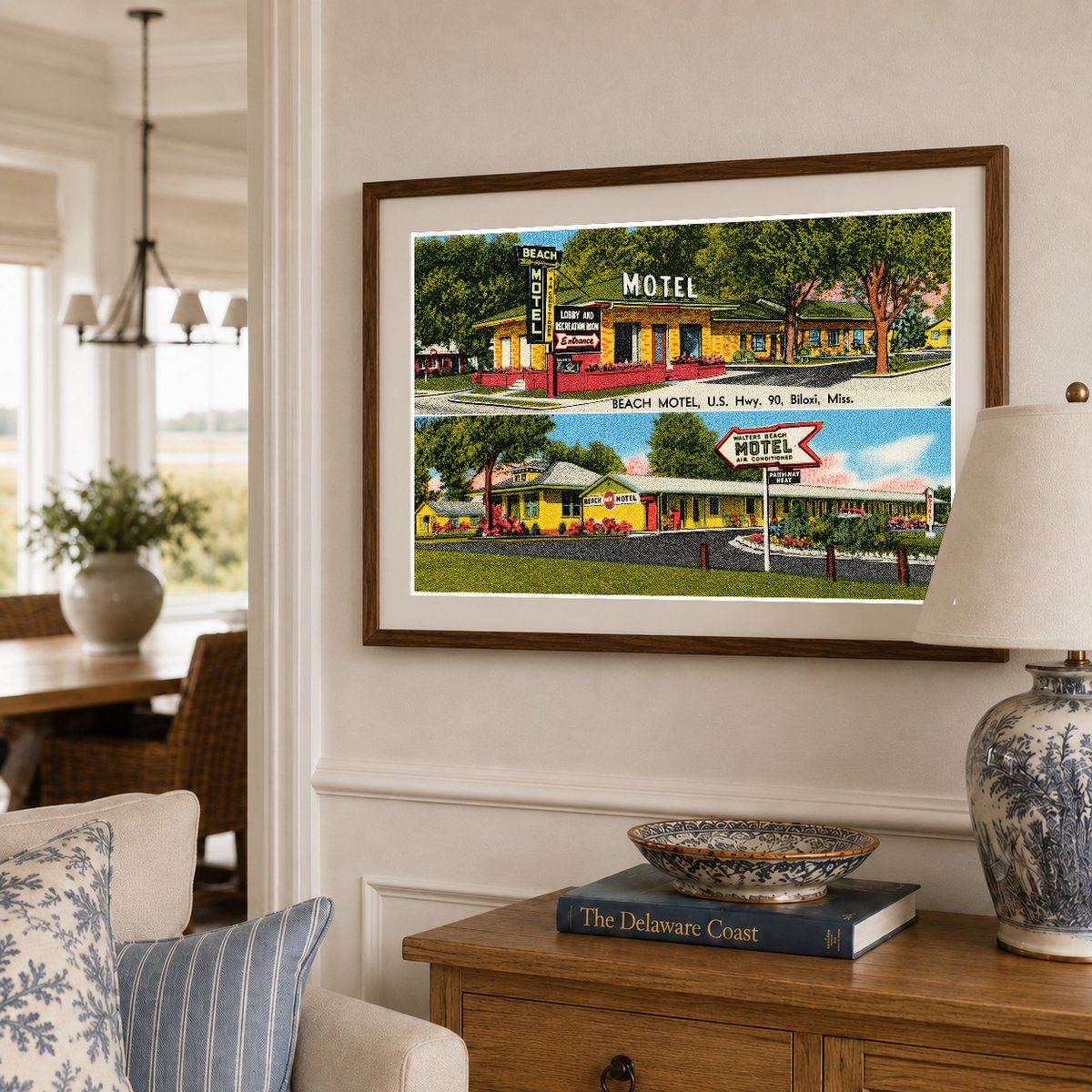 Biloxi, MS: Beach Motel, U.S. Hwy. 90