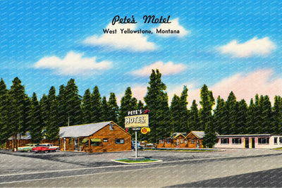 West Yellowstone, MT: Pete's Motel