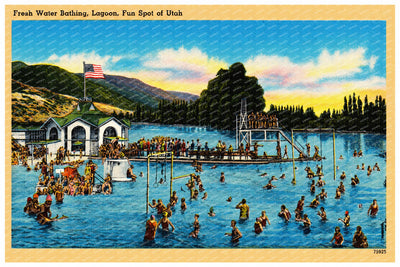 Salt Lake City, UT: Fresh water bathing, Lagoon, fun spot of Utah