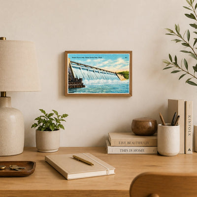 Grand Coulee Dam, WA: Historic View