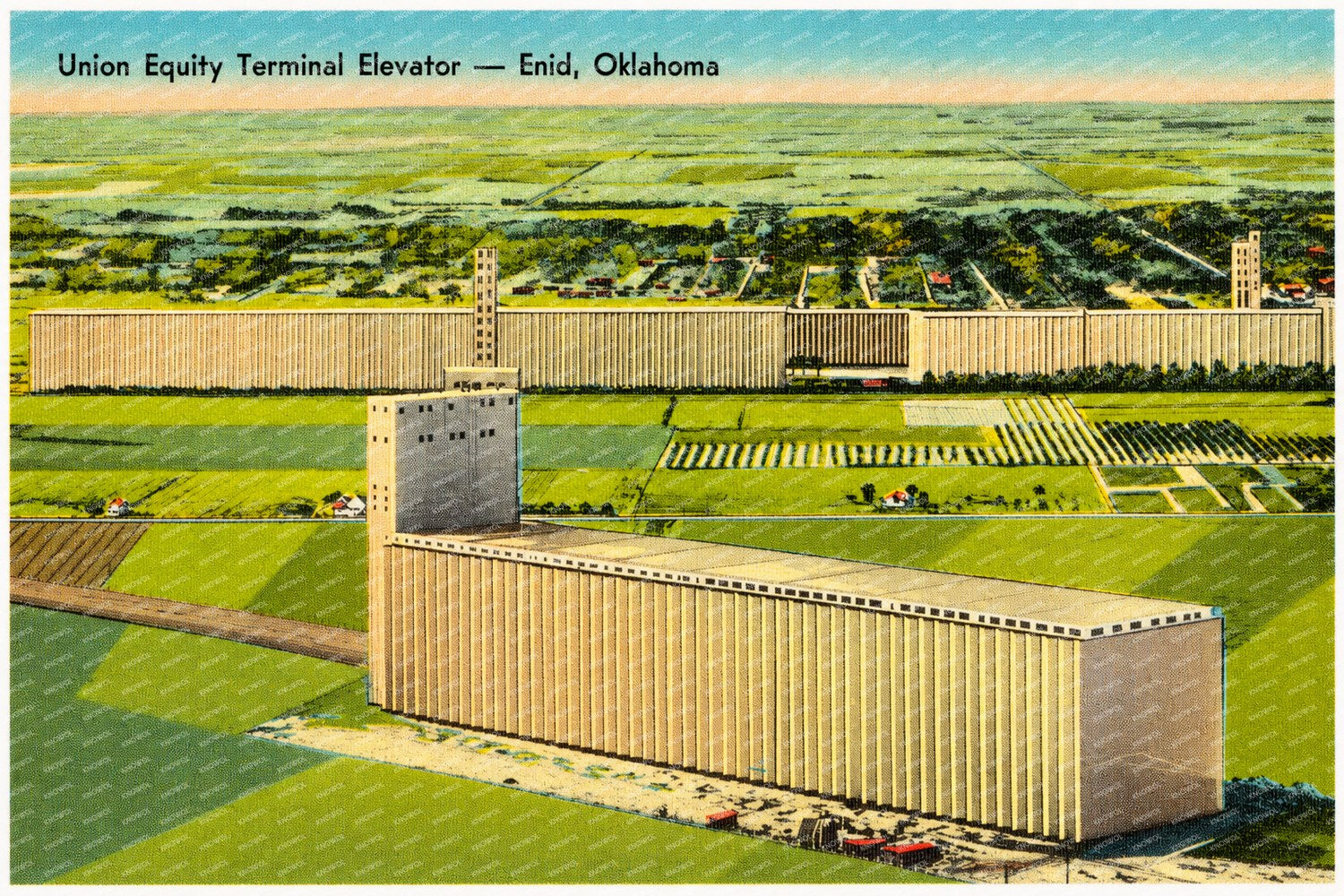 Enid, OK: Union Equity Terminal Elevator -- Enid