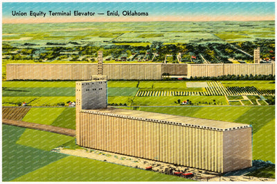 Enid, OK: Union Equity Terminal Elevator -- Enid