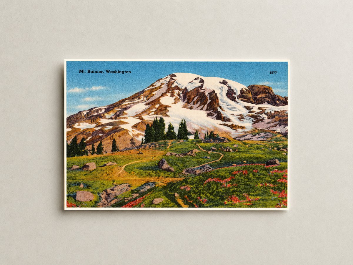 Rainier, Mount, WA: Mt. Rainier