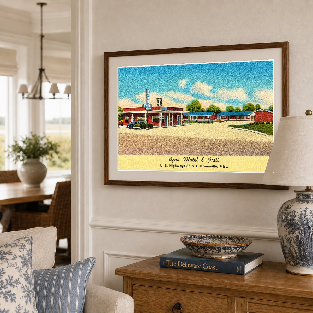 Greenville, MS: Azar Motel & Grill, U. S. Highway 82 & 1