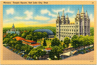 Salt Lake City, UT: Mormon Temple Square