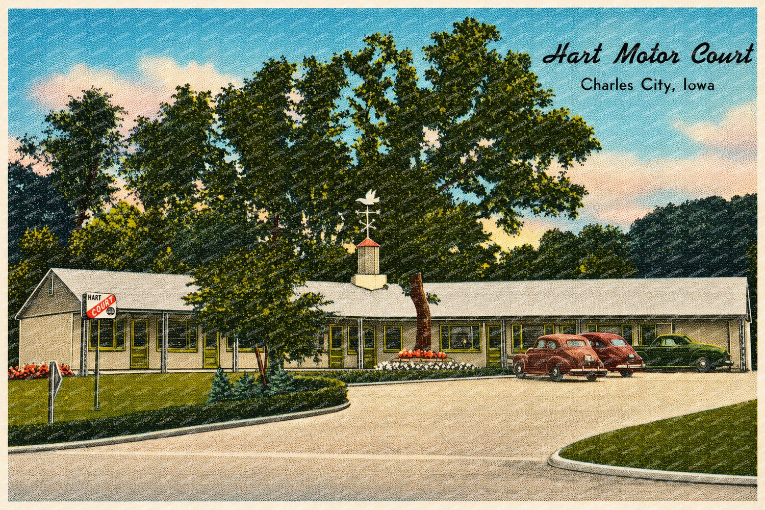 Charles City, IA: Hart Motor Court