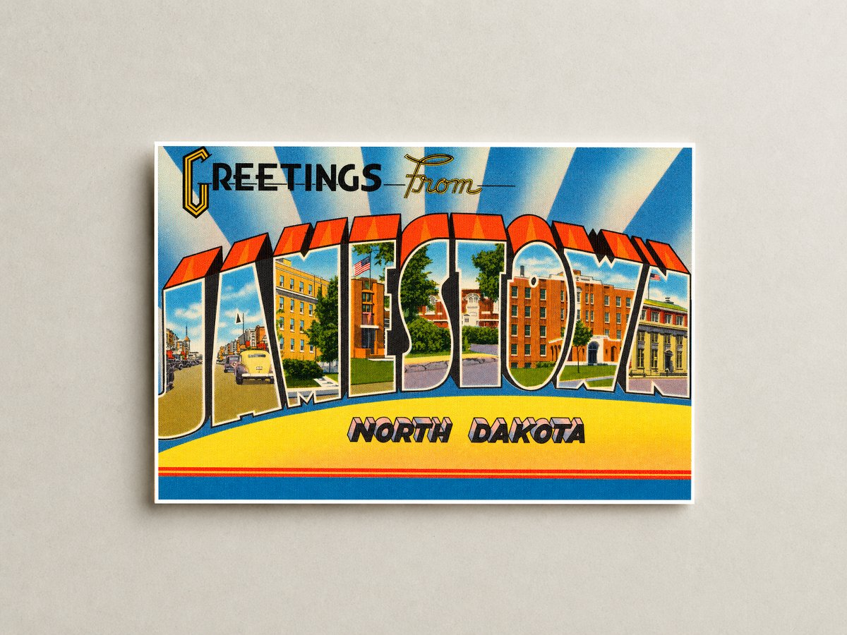 Jamestown, ND: Greetings from Jamestown