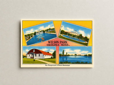 Okolona, MS: Wilson Park, Okolona Miss.