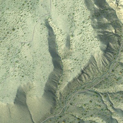 Close-up of the map of Antimony, Utah print showing street and building detail