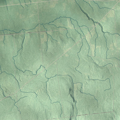 Close-up of the map of Stockholm, New York print showing street and building detail