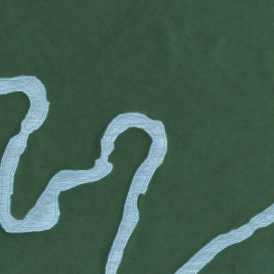 Close-up of the map of Tonawanda Reservation, New York print showing street and building detail