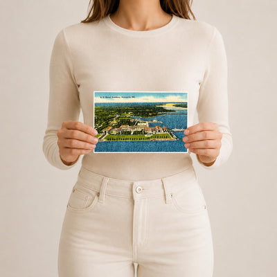 U. S. Naval Academy, Annapolis, MD — Vintage Maryland Postcard