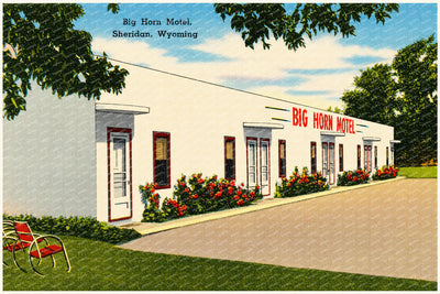 Sheridan, WY: Big Horn Motel