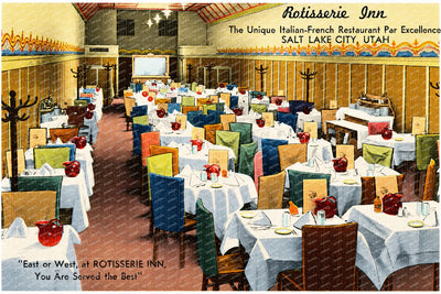 Salt Lake City, UT: Rotisserie Inn, the unique Italian - French Restaurant par excellence