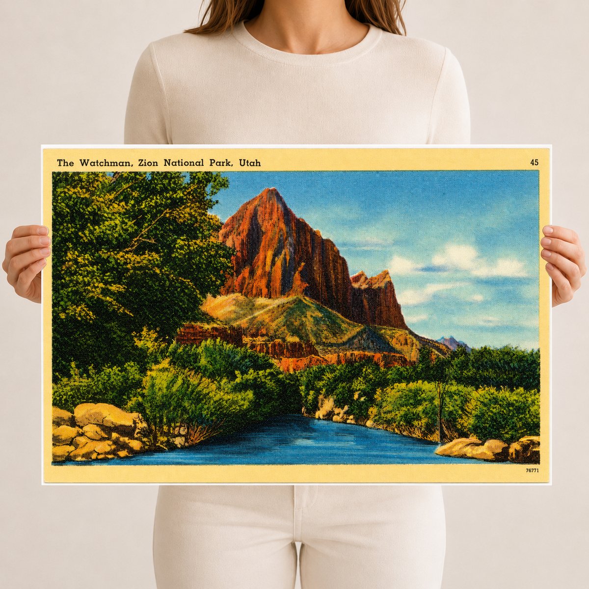 Watchman, The, UT: The Watchman, Zion National Park
