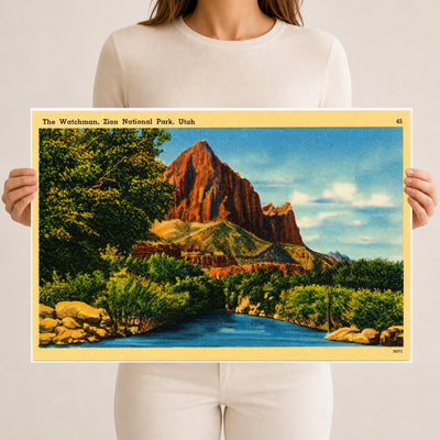 Watchman, The, UT: The Watchman, Zion National Park