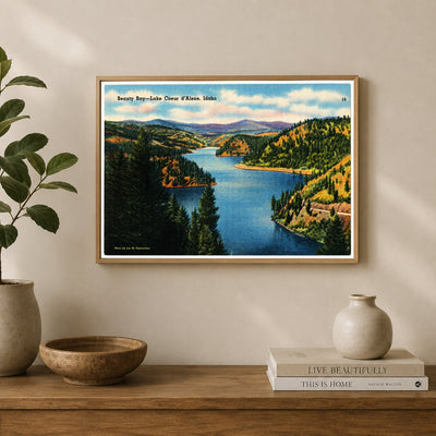 Coeur d'Alene Lake, ID: Beauty Bay- Lake Coeur d'Alene