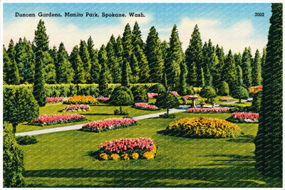Spokane, WA: Duncan Gardens, Manito Park