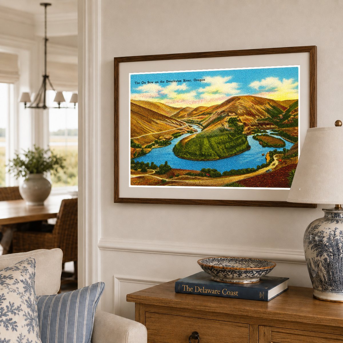 Deschutes, OR: The Ox Bow on the Deschutes River