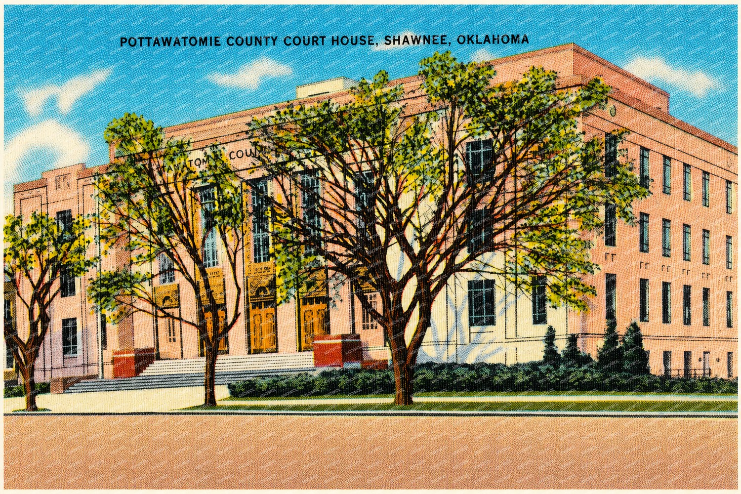 Shawnee, OK: Pottawatomie Country Court House