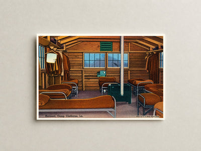 Forest Hill, LA: Hutment, Camp Claiborne