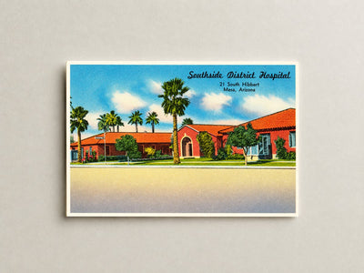 Mesa, AZ: Southside District Hospital, 21 South Hibbert, Mea