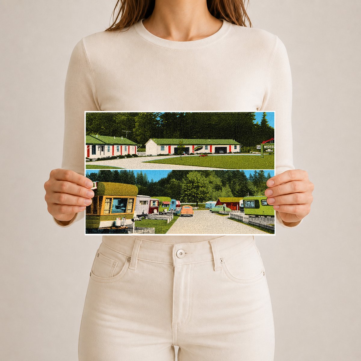 Bellingham, WA: Crest Haven Motel and Trailer Park, 2400 Samish Highway on 99 south
