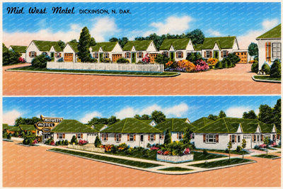 Dickinson, ND: Mid West Motels