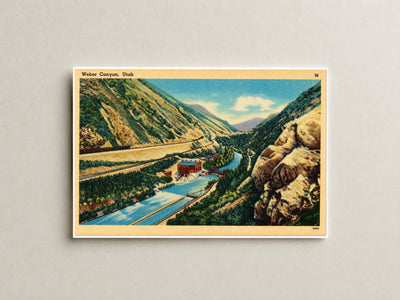 Weber Canyon, UT: Historic View