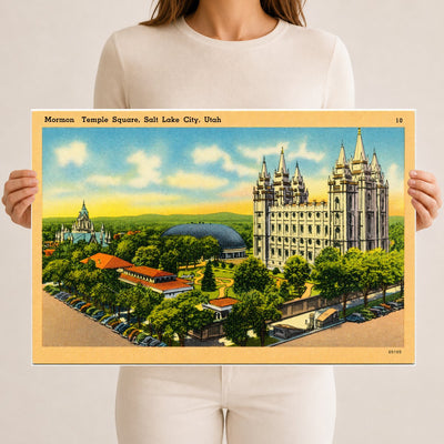 Salt Lake City, UT: Mormon Temple Square