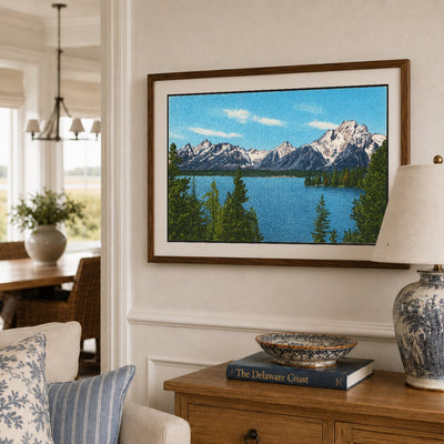 Grand Teton National Park, WY: Jackson Lake and Teton Mountains Wyoming