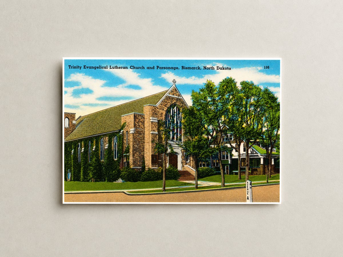 Bismarck, ND: Trinity Evangelical Lutheran Church and Parsonage