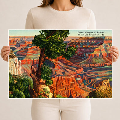 Grand Canyon, AZ: Grand Canyon of Arizona in the Ole Southwest