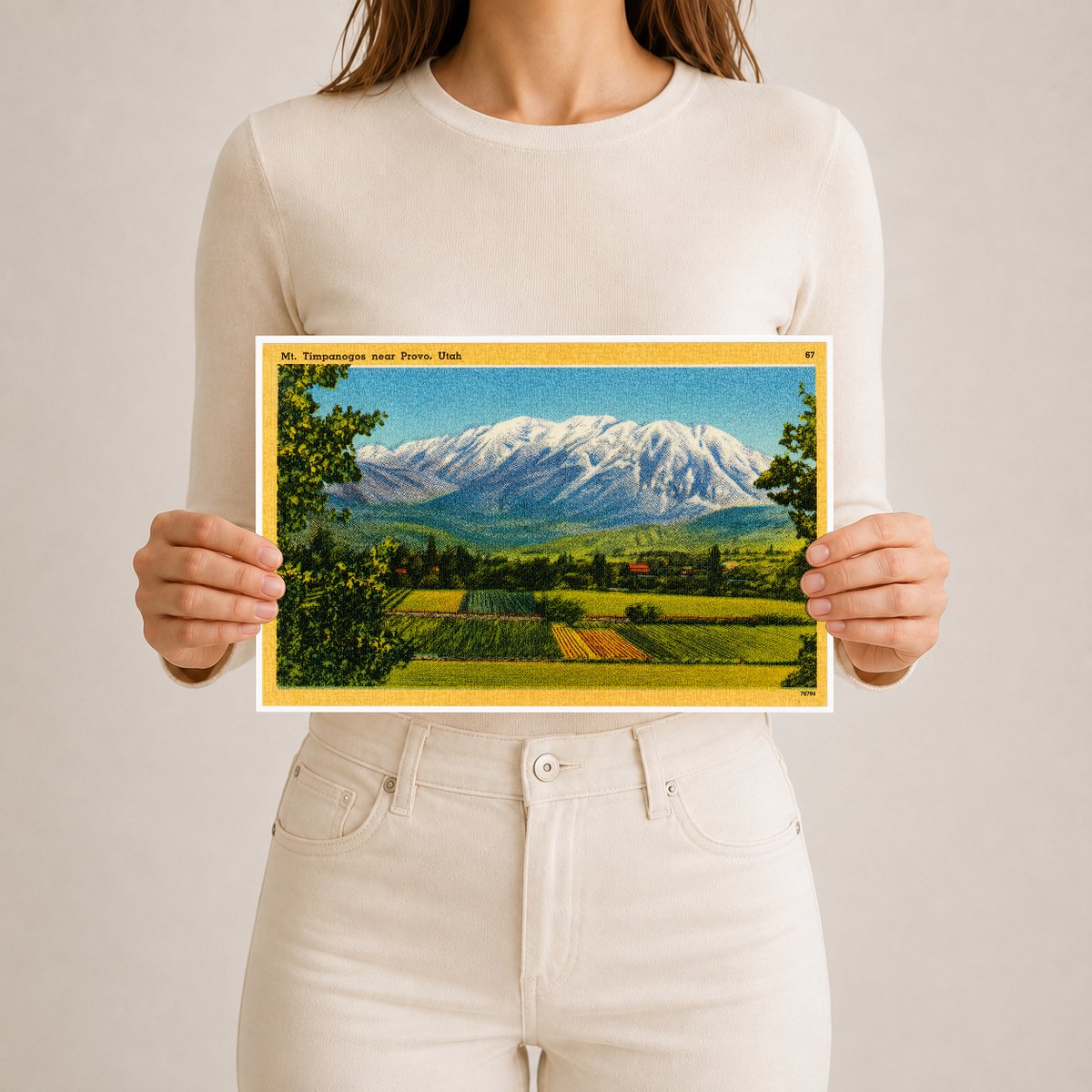 Timpanogos, Mount, UT: Mt. Timpanogos, near Provo