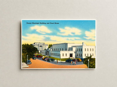 Durant, OK: Durant Municipal Building and Court House