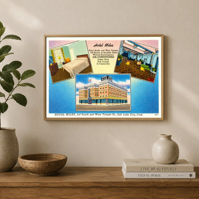 Salt Lake City, UT: Hotel Miles, 3rd South and West Temple St.
