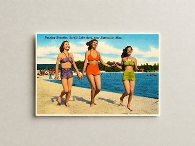 Sardis Lake, MS: Bathing beauties, Sardis Lake area, near Batesville