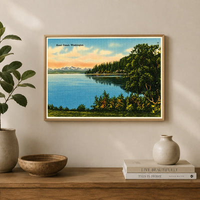Hood Canal, WA: Historic View